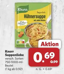 Combi Knorr suppenliebe hühnersuppe Angebot