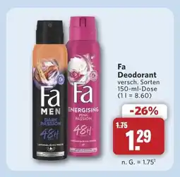 Combi Fa deodorant dark passion Angebot