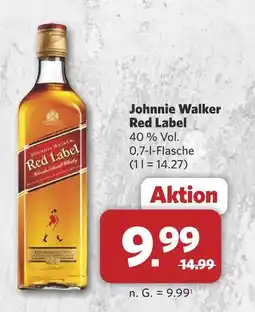Combi Johnnie walker red label Angebot
