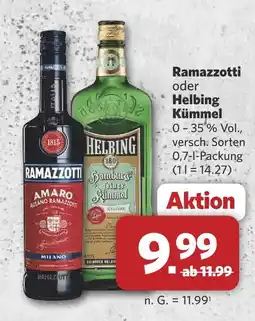 Combi Ramazzotti amaro Angebot