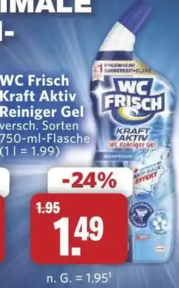 Combi Wc frisch kraft aktiv reiniger gel Angebot