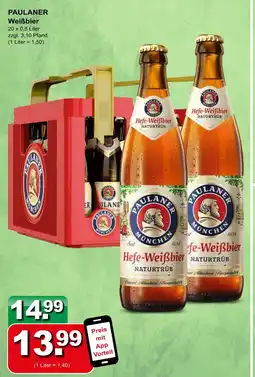 Getränkeparadies Gefromm Paulaner hefe-weißbier naturtrüb Angebot
