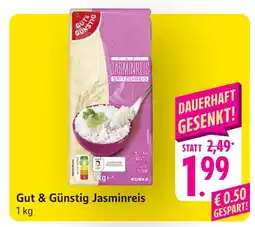 E-Center Gut & günstig jasminreis Angebot