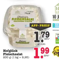 E-Center Hofglück feiner fleischsalat Angebot