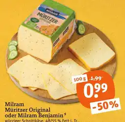 tegut Milram müritzer original Angebot