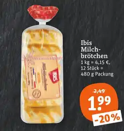 tegut Ibis milchbrötchen Angebot