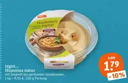 tegut Tegut hummus natur Angebot