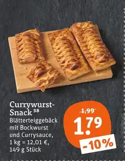 tegut Currywurst-snack Angebot