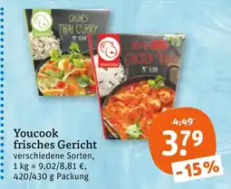 tegut Youcook grünes thai curry Angebot