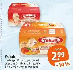 tegut Yakult original Angebot