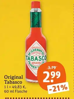 tegut Tabasco original tabasco Angebot