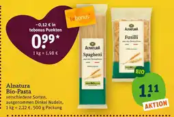 tegut Alnatura spaghetti Angebot