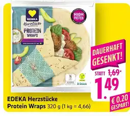Edeka Edeka herzstücke protein wraps Angebot
