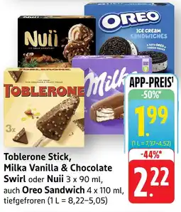 Edeka Toblerone toblerone stick Angebot