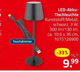 ROLLER Led-akku-tischleuchte Angebot