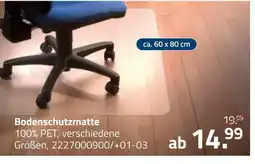 ROLLER Bodenschutzmatte Angebot