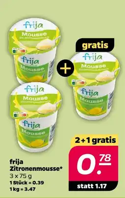 NETTO Frija zitronenmousse Angebot