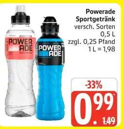 Marktkauf Powerade sportgetränk Angebot