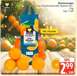 Marktkauf Edeka herzstücke süße riesen orangen Angebot