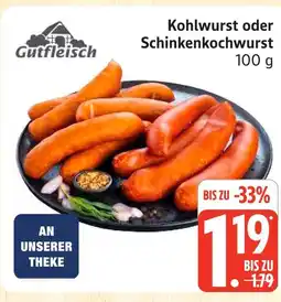 Marktkauf Gutfleisch kohlwurst Angebot