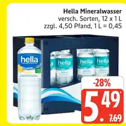 Marktkauf Hella mineralwasser Angebot