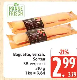 Marktkauf Hanse frisch baguette Angebot