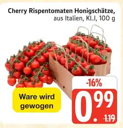 Marktkauf Cherry rispentomaten honigschätze Angebot