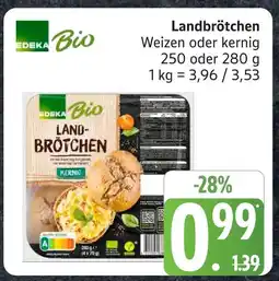 Marktkauf Edeka bio landbrötchen Angebot