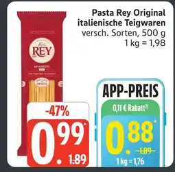 Marktkauf Rey pasta rey original italienische teigwaren Angebot