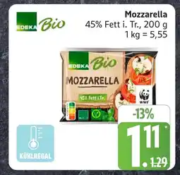 Marktkauf Edeka bio mozzarella Angebot