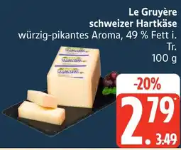 Marktkauf Le gruyère schweizer hartkäse Angebot