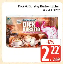 Marktkauf Dick & durstig küchentücher Angebot