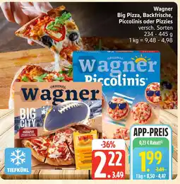 Marktkauf Wagner big pizza Angebot