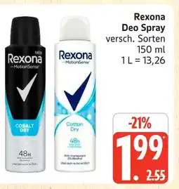 Marktkauf Rexona cobalt dry Angebot