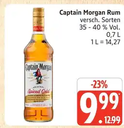 Marktkauf Captain morgan spiced gold Angebot