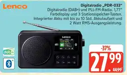 Marktkauf Lenco digitalradio pdr-033 Angebot