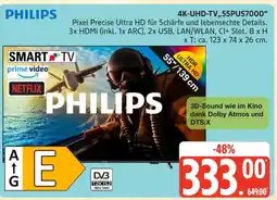 Marktkauf Philips 4k-uhd-tv 55pus7000 Angebot