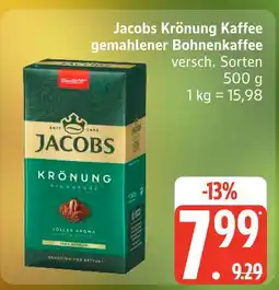 Marktkauf Jacobs krönung kaffee gemahlener bohnenkaffee Angebot
