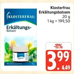 Marktkauf Klosterfrau erkältungsbalsam Angebot