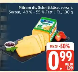 Marktkauf Milram dt. schnittkäse Angebot
