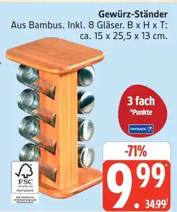 Marktkauf Gewürz-ständer Angebot