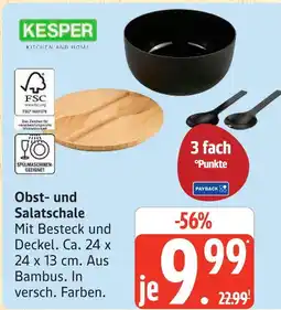 Marktkauf Kesper obst- und salatschale Angebot
