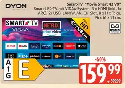Marktkauf Dyon movie smart 43 vx Angebot