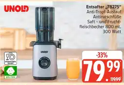 Marktkauf Unold entsafter 78275 Angebot