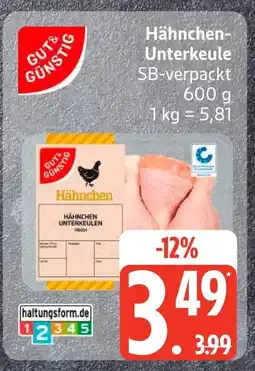 Edeka Gut & günstig hähnchen-unterkeule Angebot