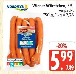Marktkauf Nordisch wiener würstchen Angebot
