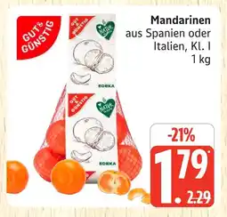 Marktkauf Edeka mandarinen Angebot