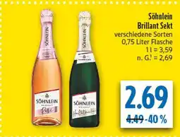 diska Söhnlein brillant sekt rosé Angebot