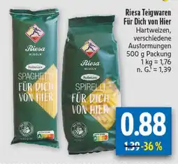diska Riesa spaghetti für dich von hier Angebot