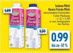 diska Sachsen milch unsere frische fettarme milch Angebot